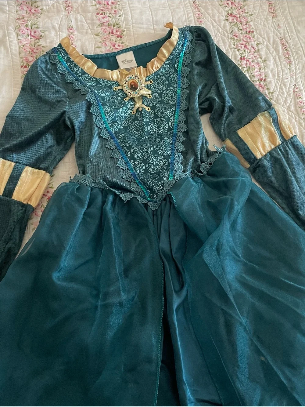 Official Disney store Merida brave costume dress size 10 girls